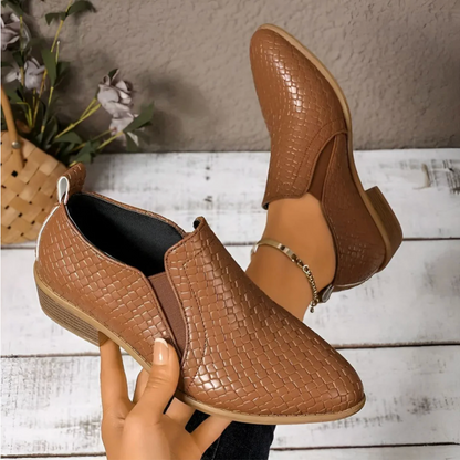 Alexia™ – Zapatos Oxford de Cuero Ortopédicos